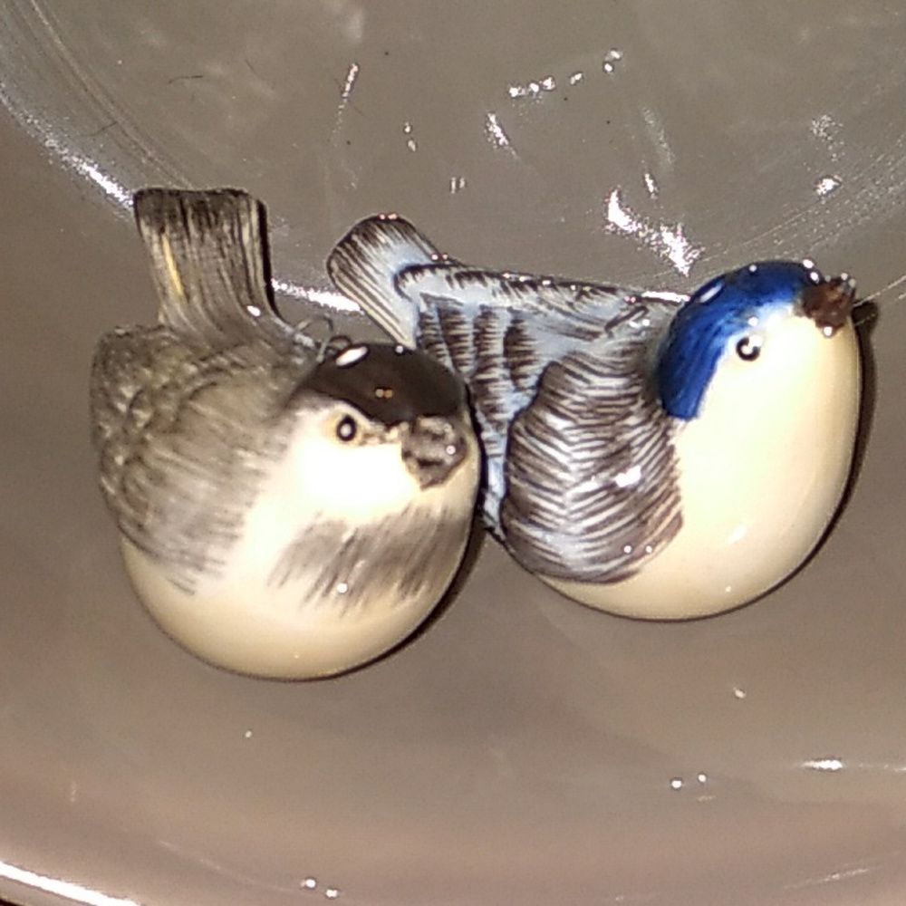 Vintage birds Salt and pepper shakers